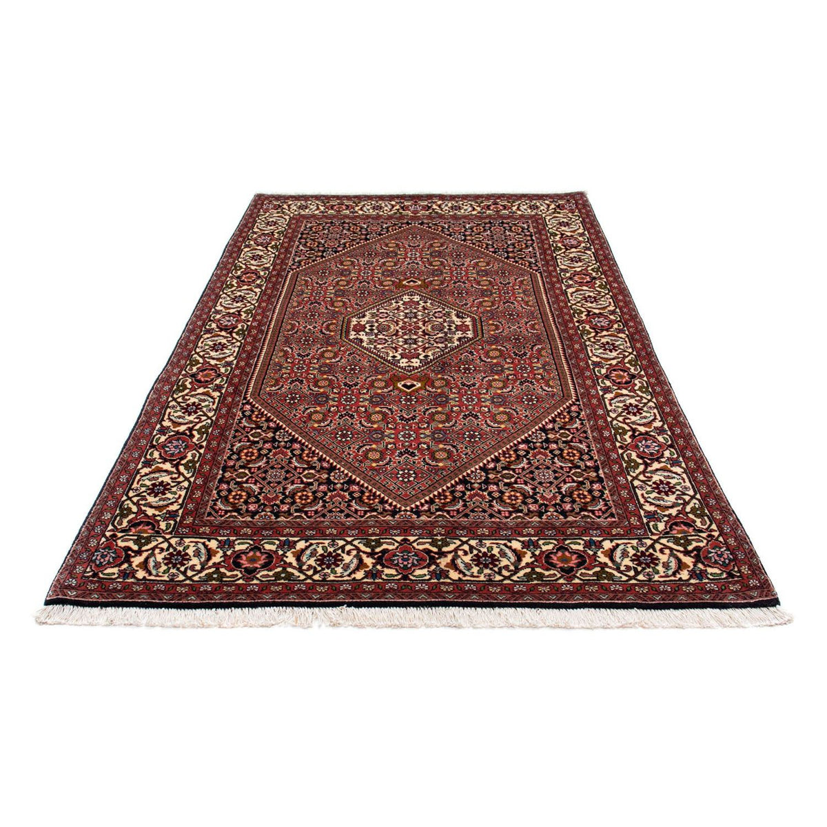 Perzisch tapijt - Bijar - 220 x 136 cm - rood