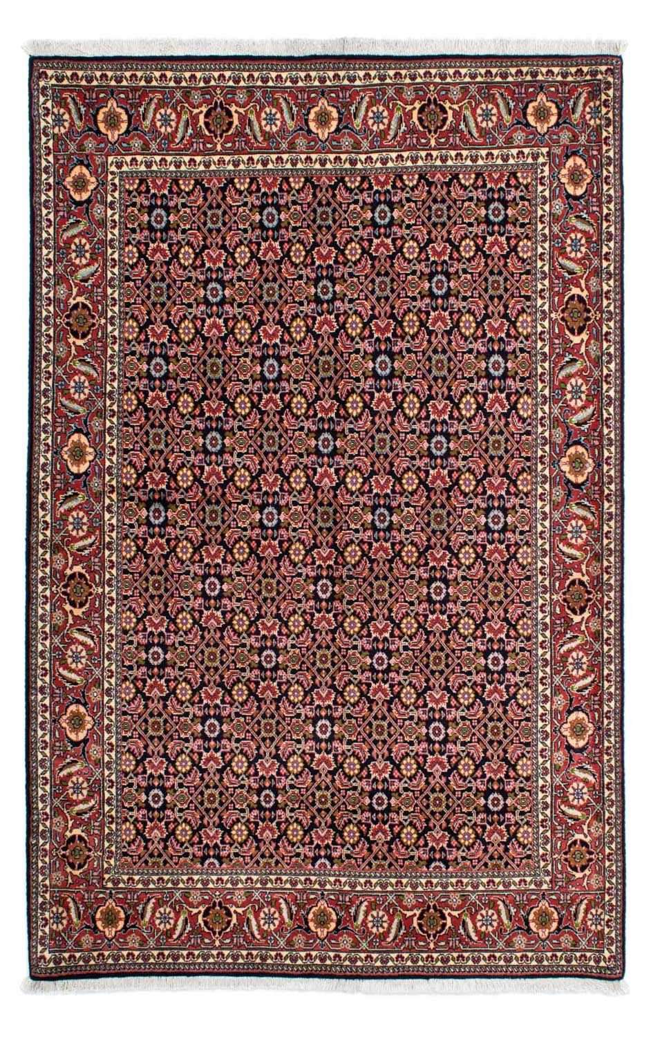 Perzisch tapijt - Bijar - 215 x 140 cm - donkerblauw