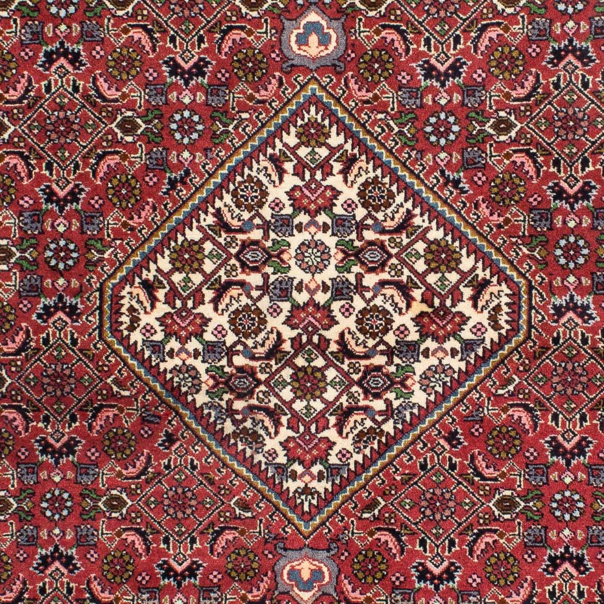 Perzisch tapijt - Bijar - 216 x 137 cm - donkerblauw
