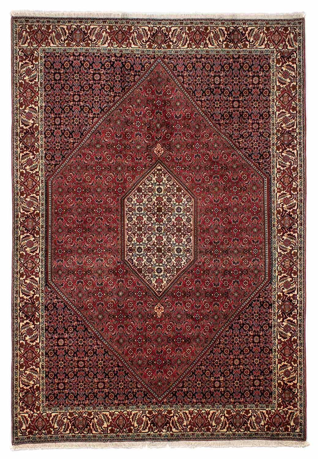 Perzisch tapijt - Bijar - 282 x 204 cm - donkerrood