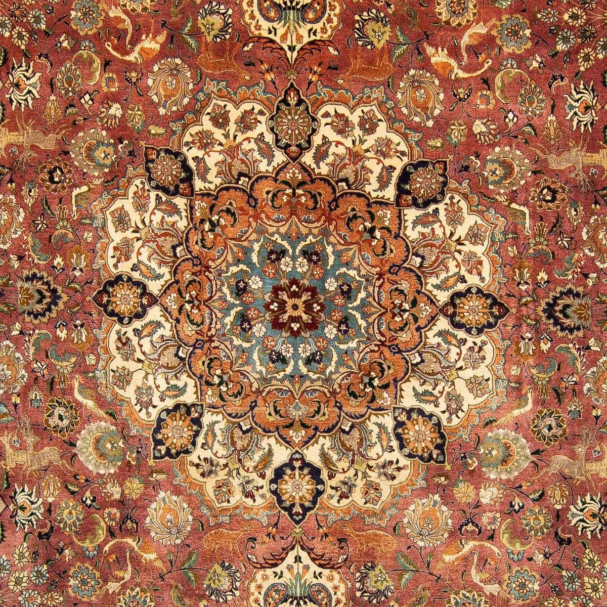 Perzisch tapijt - Tabriz - Royal - 398 x 295 cm - veelkleurig