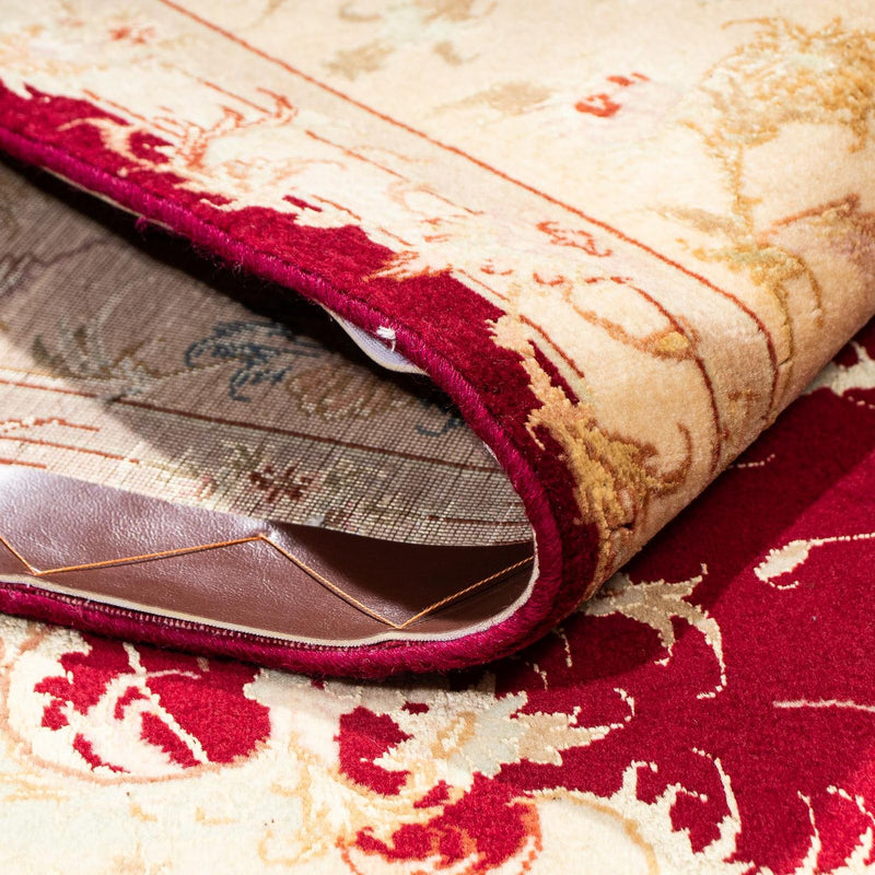 Perzisch tapijt - Tabriz - Royal - 200 x 153 cm - donkerrood