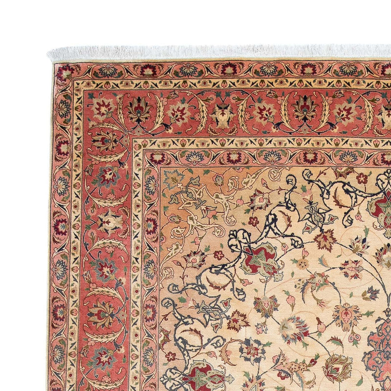 Perzisch tapijt - Tabriz - Royal - 297 x 202 cm - lichtbruin