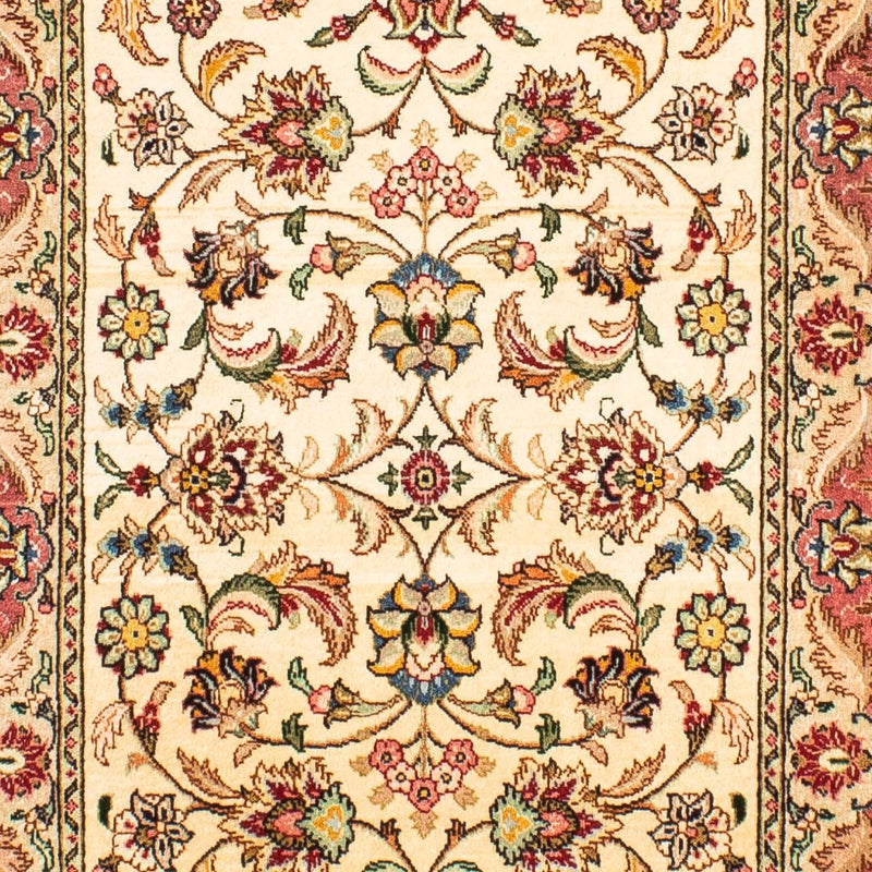 Loper Perzisch tapijt - Tabriz - Royal - 299 x 68 cm - beige