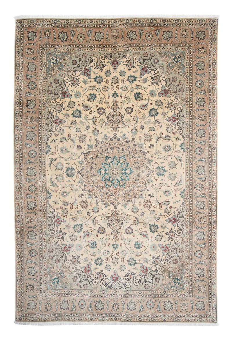 Perzisch tapijt - Tabriz - Royal - 300 x 204 cm - beige