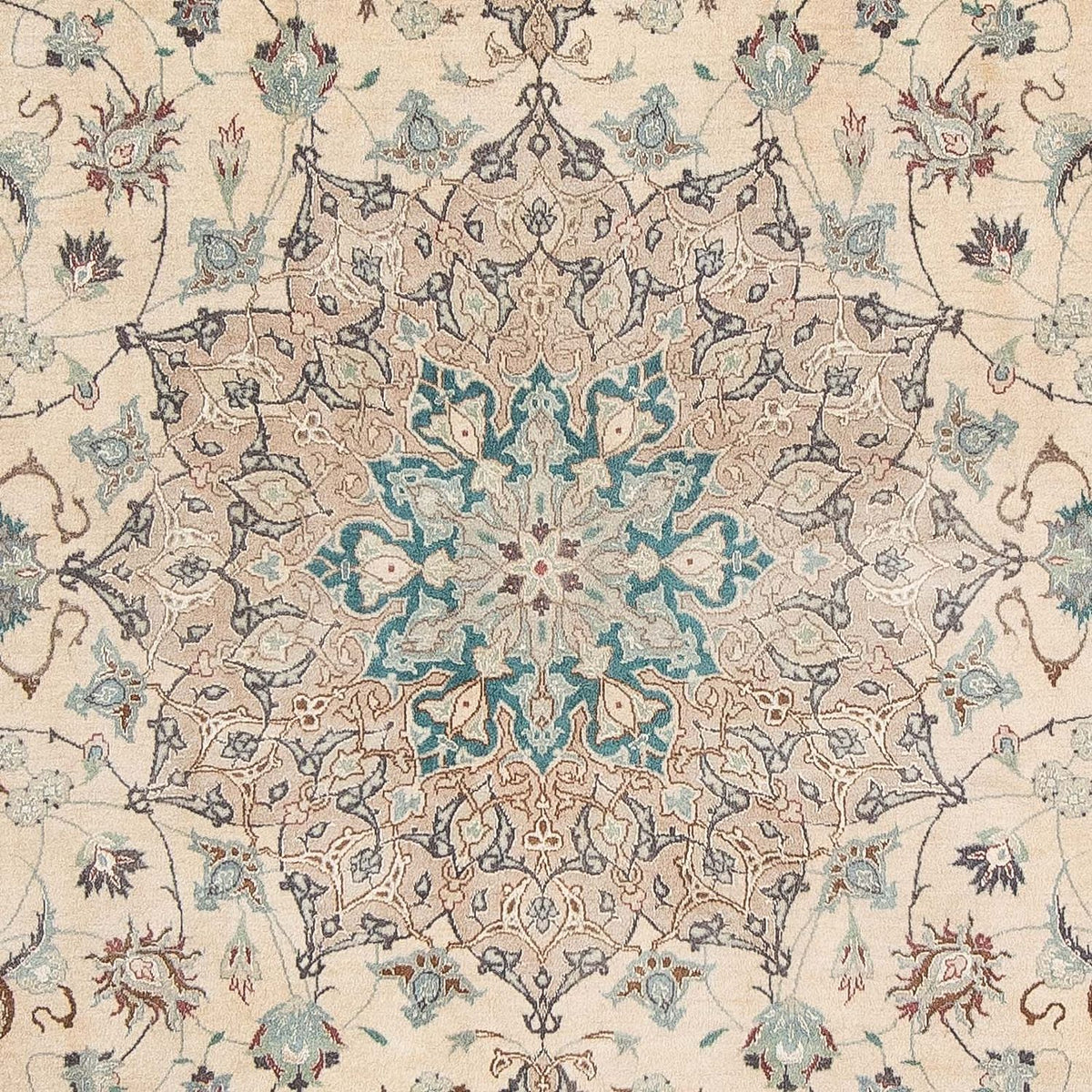 Perzisch tapijt - Tabriz - Royal - 300 x 204 cm - beige