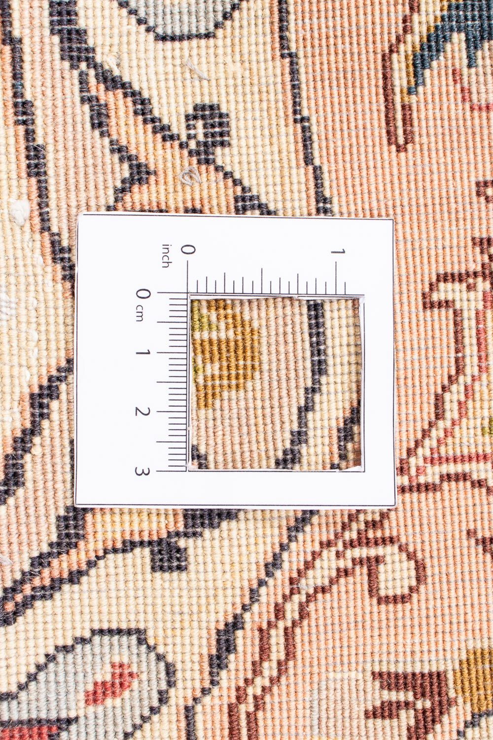 Perzisch tapijt - Tabriz - Royal rond  - 150 x 150 cm - beige