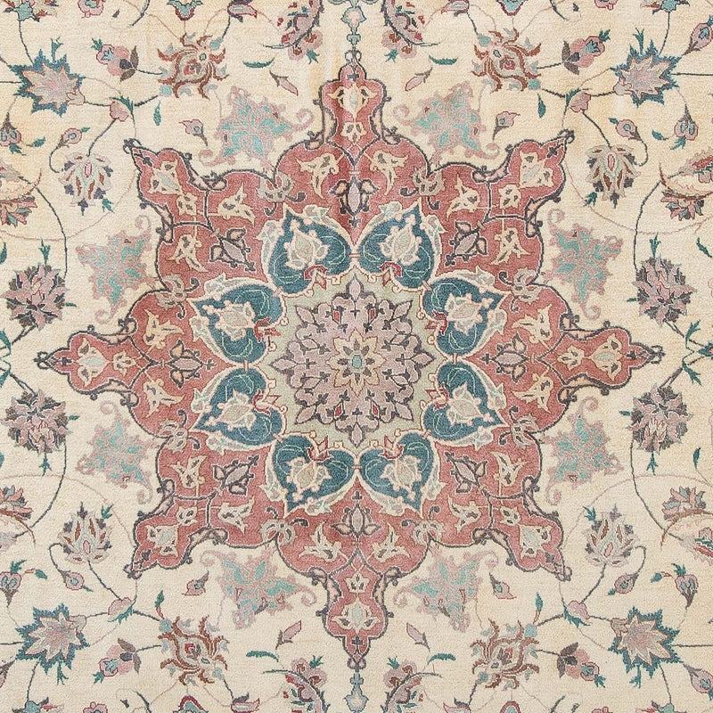 Perzisch tapijt - Tabriz - Royal - 300 x 200 cm - beige