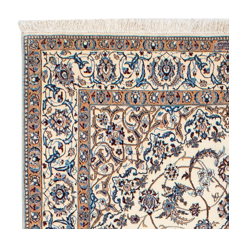 Perzisch tapijt - Nain - Premium - 194 x 128 cm - beige