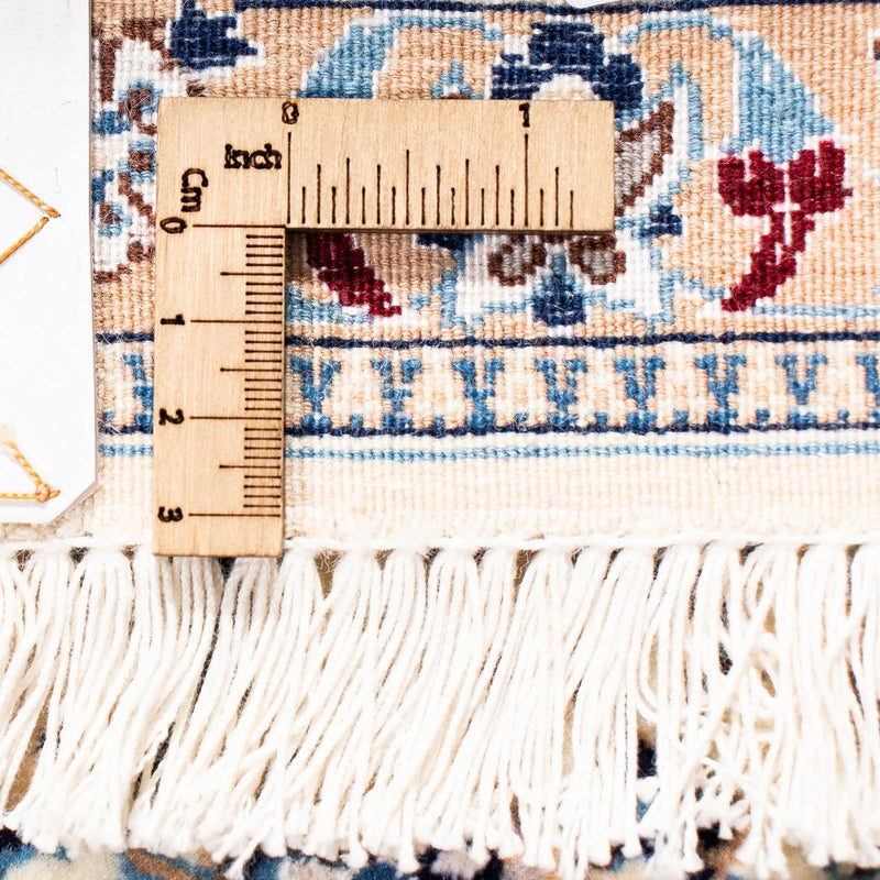 Perzisch tapijt - Nain - Premium - 194 x 128 cm - beige