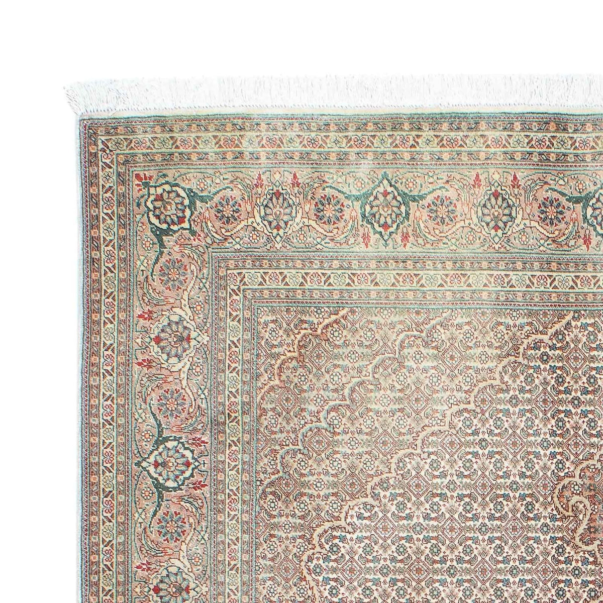 Perzisch tapijt - Tabriz - 195 x 149 cm - beige