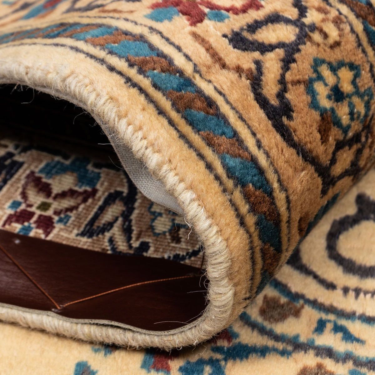 Perzisch tapijt - Nain - Koninklijk - 340 x 240 cm - donker beige