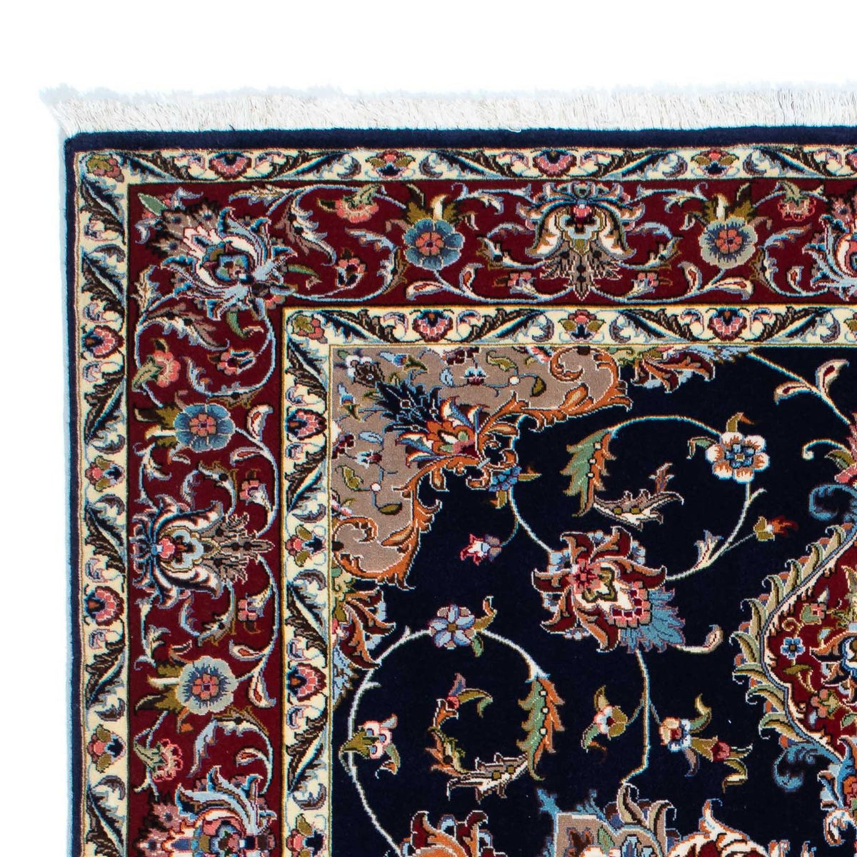 Qom Tapijt 142x198cm - Perzisch tapijt