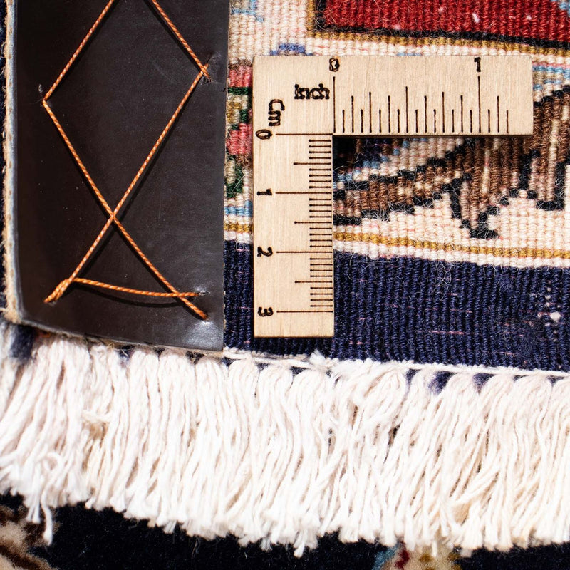 Perzisch tapijt - Ghom - 198 x 142 cm - donkerblauw