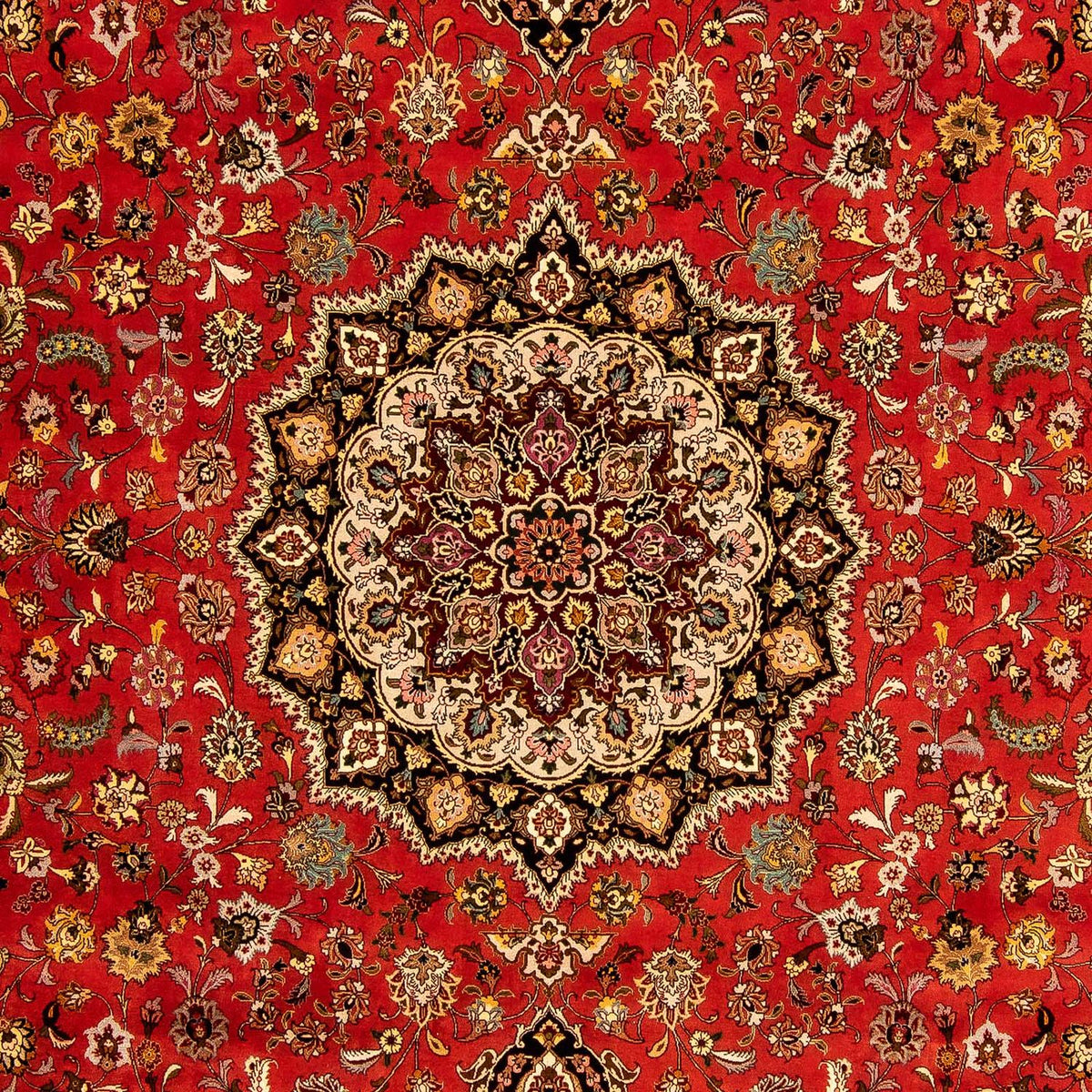 Perzisch tapijt - Tabriz - Royal - 359 x 254 cm - rood