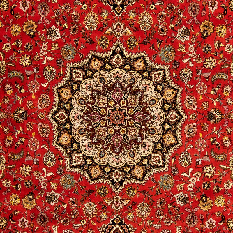 Perzisch tapijt - Tabriz - Royal - 359 x 254 cm - rood