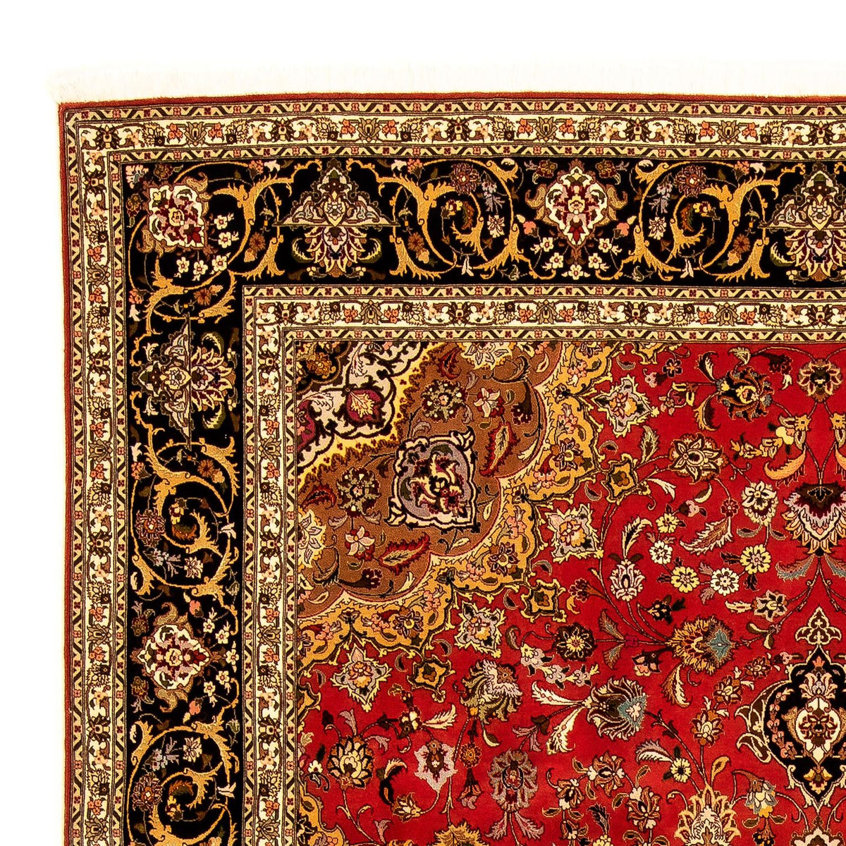 Perzisch tapijt - Tabriz - Royal - 359 x 254 cm - rood