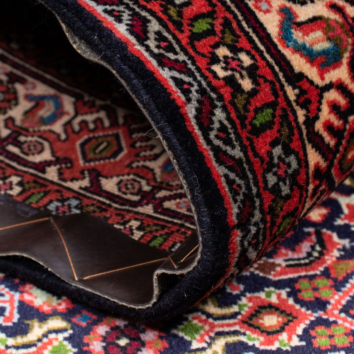 Perzisch tapijt - Bijar - 200 x 128 cm - rood