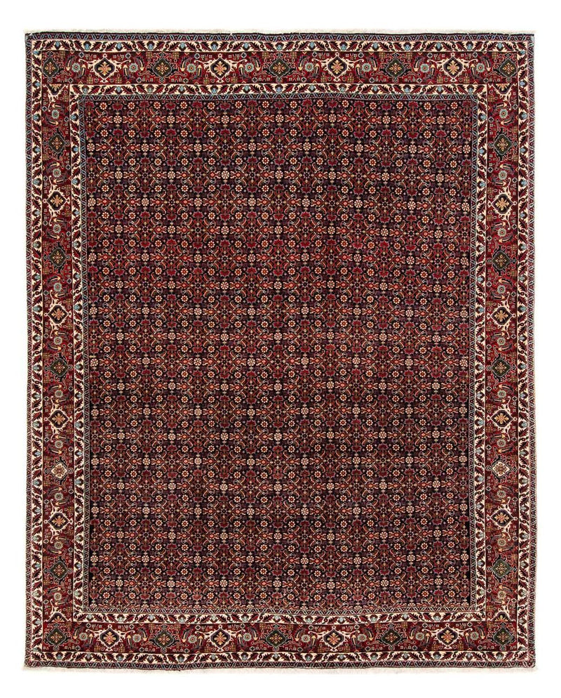 Perzisch tapijt - Bijar - 248 x 205 cm - donkerrood