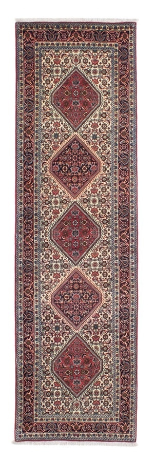 Loper Perzisch tapijt - Bijar - 300 x 83 cm - veelkleurig