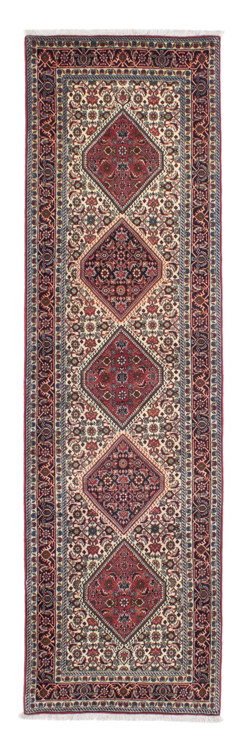 Loper Perzisch tapijt - Bijar - 300 x 83 cm - veelkleurig
