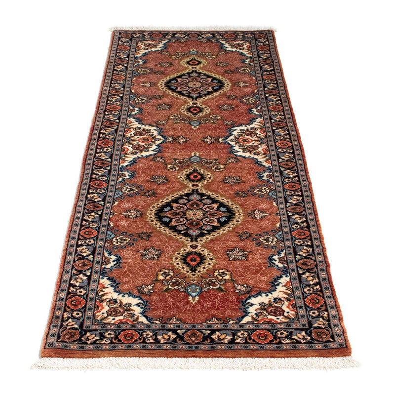 Loper Perzisch tapijt - Ghom - 192 x 68 cm - roest