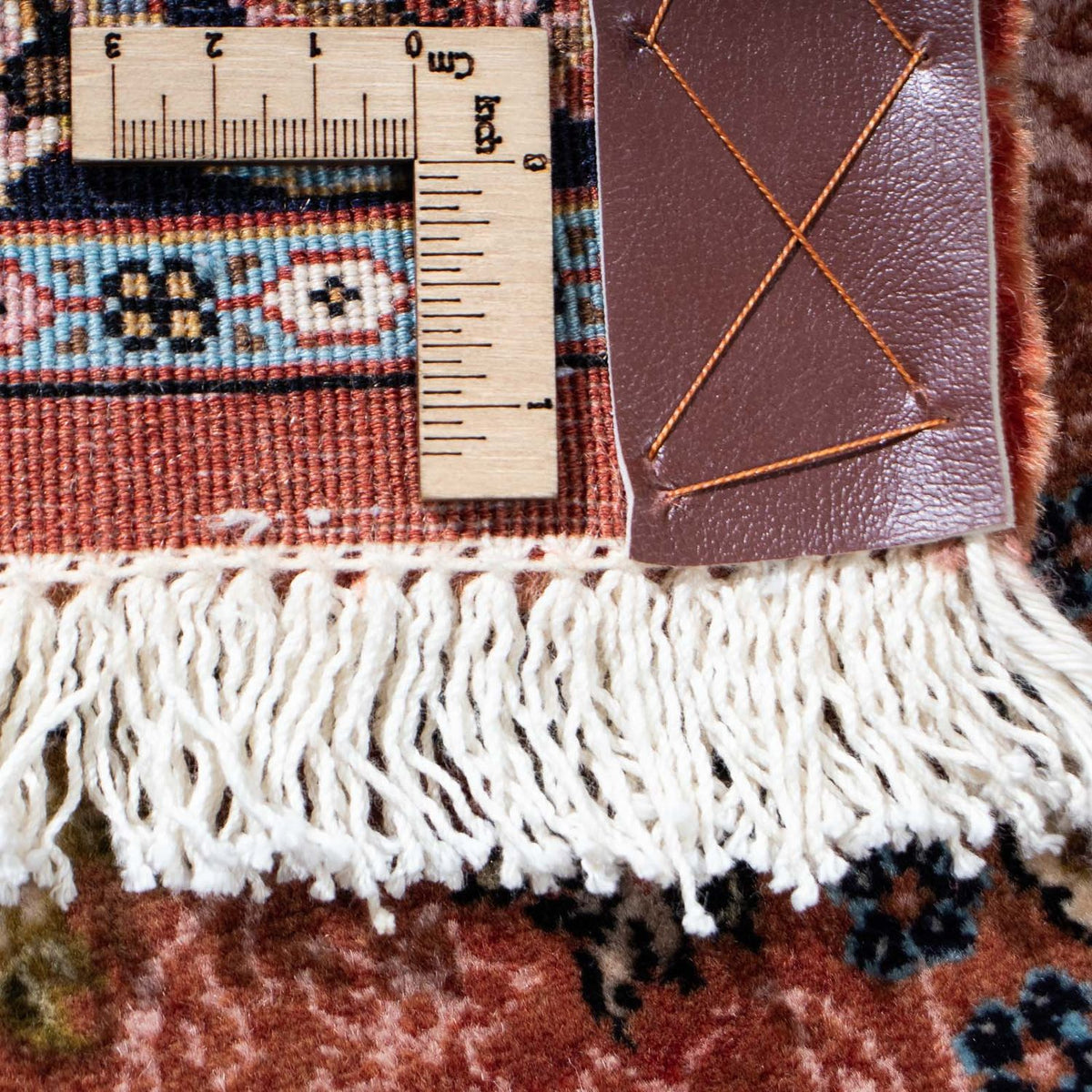 Loper Perzisch tapijt - Ghom - 192 x 68 cm - roest