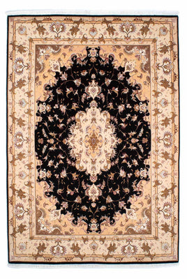 Perzisch tapijt - Tabriz - Royal - 242 x 163 cm - donkerblauw
