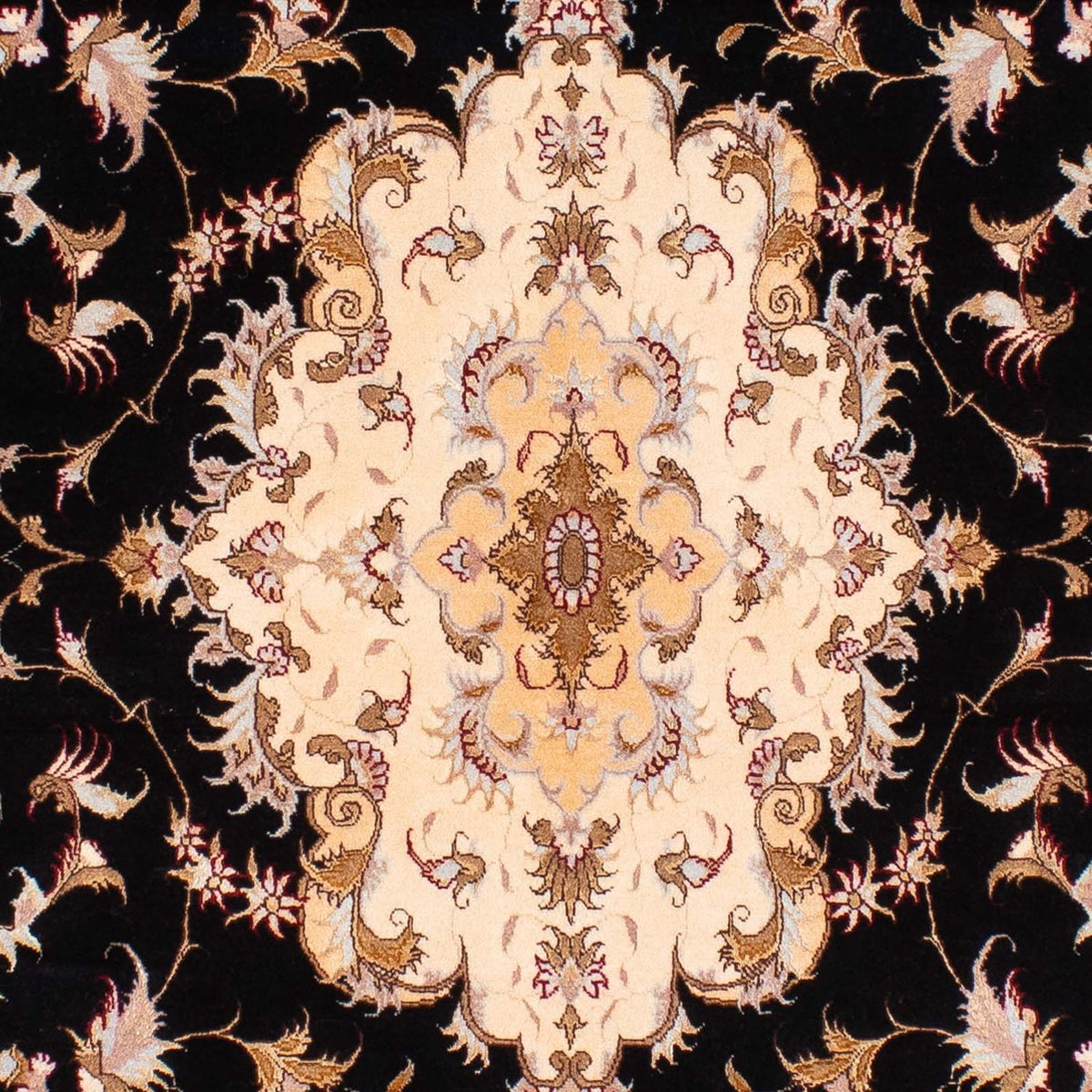 Perzisch tapijt - Tabriz - Royal - 242 x 163 cm - donkerblauw