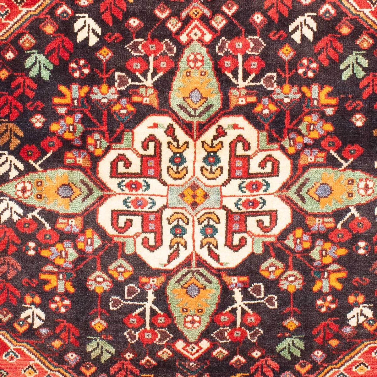 Perzisch Tapijt - Nomadisch - 153 x 120 cm - rood