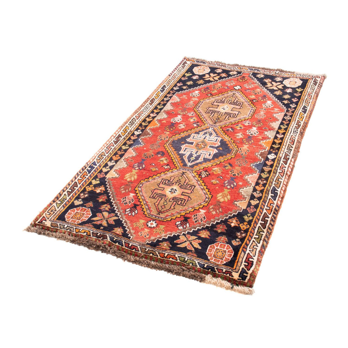 Perzisch Tapijt - Nomadisch - 150 x 84 cm - rood