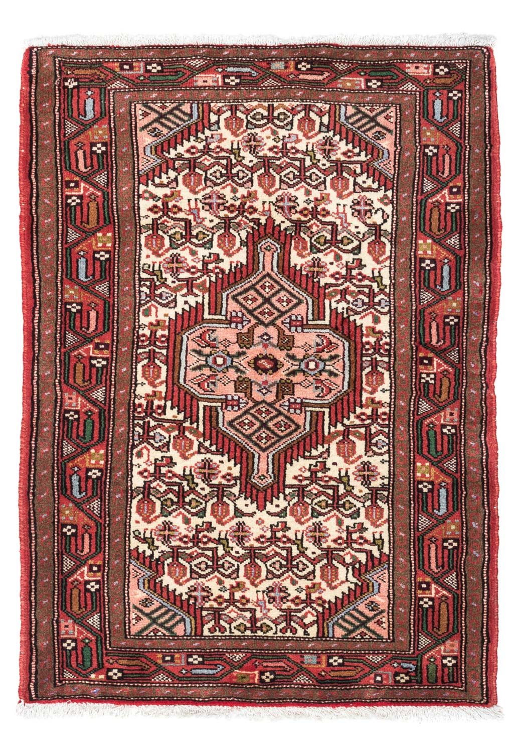 Perzisch Tapijt - Nomadisch - 122 x 82 cm - rood