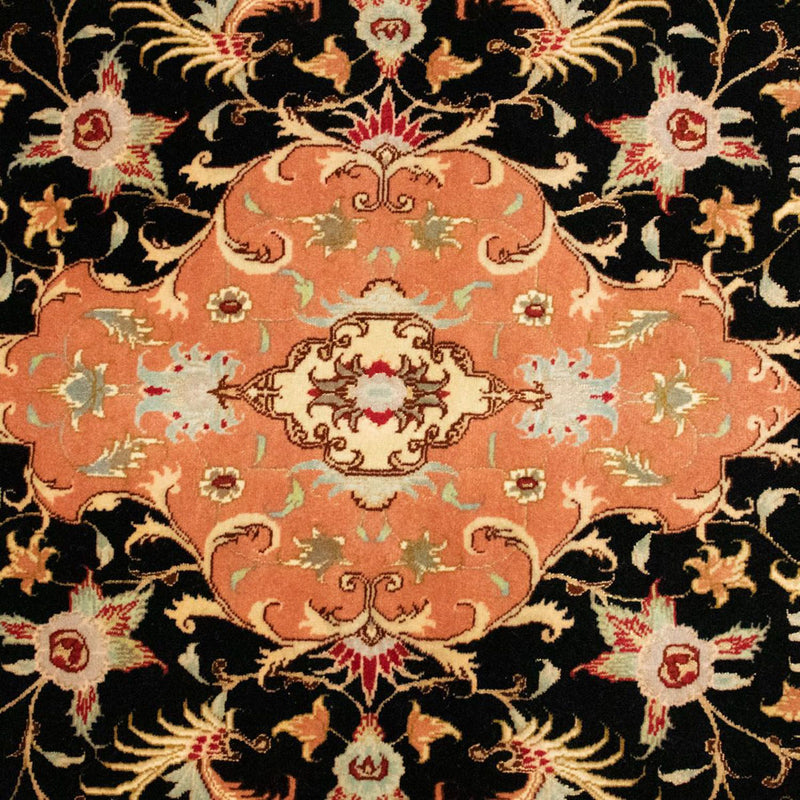 Perzisch tapijt - Tabriz - Royal - 161 x 101 cm - zwart