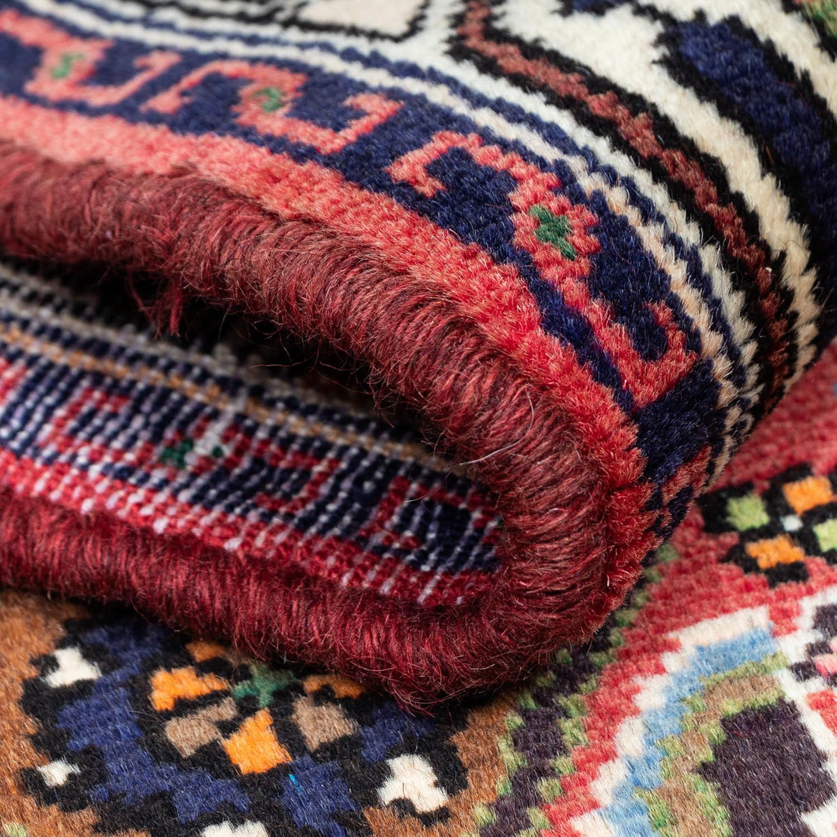 Perzisch Tapijt - Nomadisch - 126 x 83 cm - rood