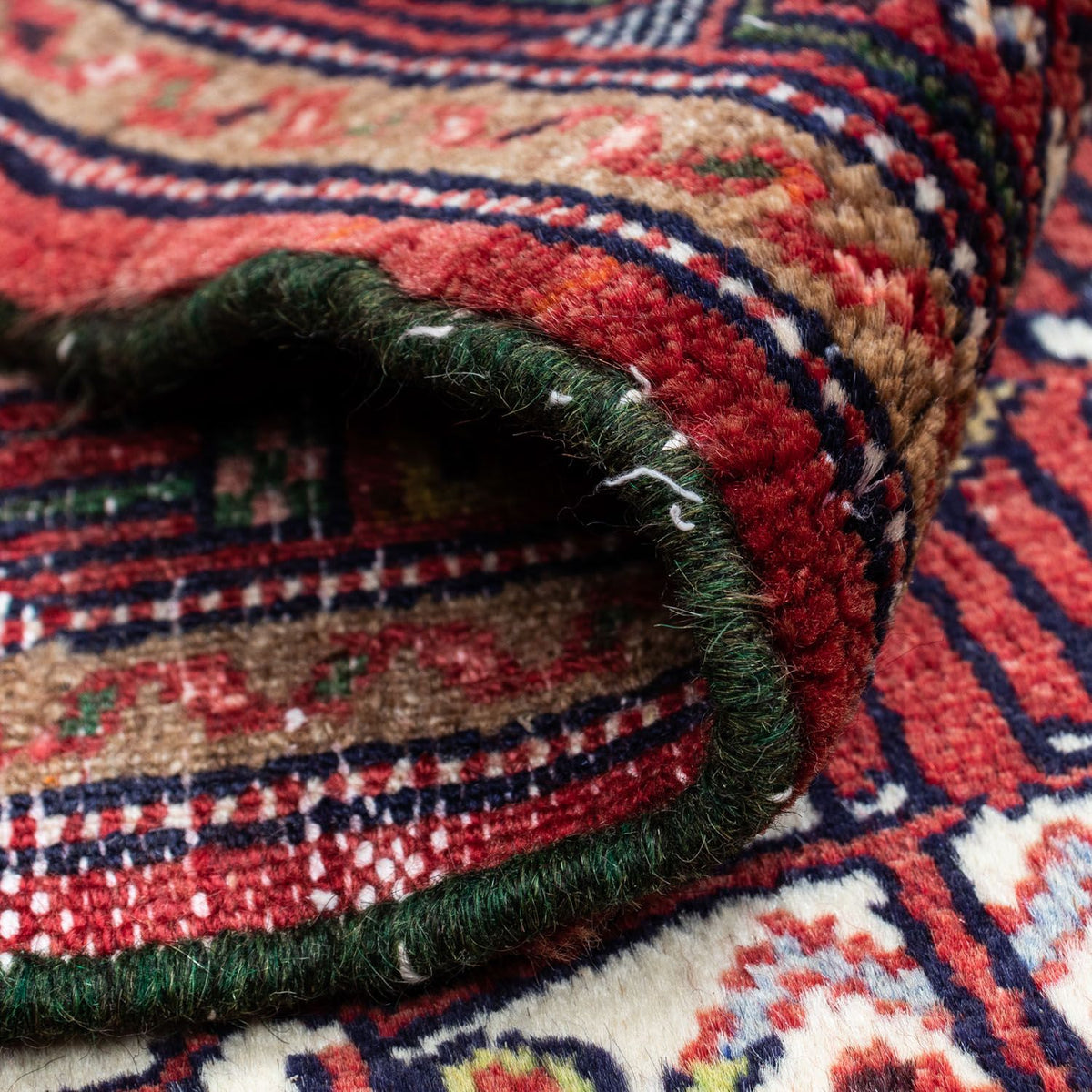 Perzisch Tapijt - Nomadisch - 127 x 86 cm - beige