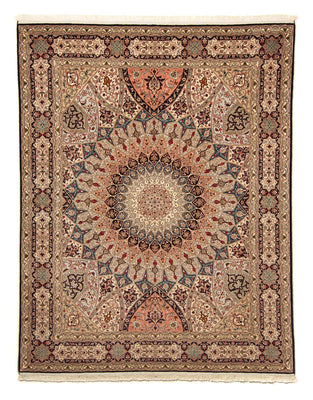 Perzisch tapijt - Tabriz - Royal - 256 x 205 cm - veelkleurig