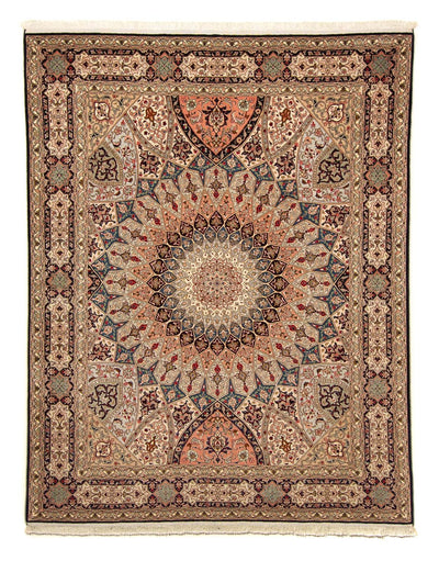 Tabriz - 50 Raj Tapijt 205x256cm - Perzisch tapijt