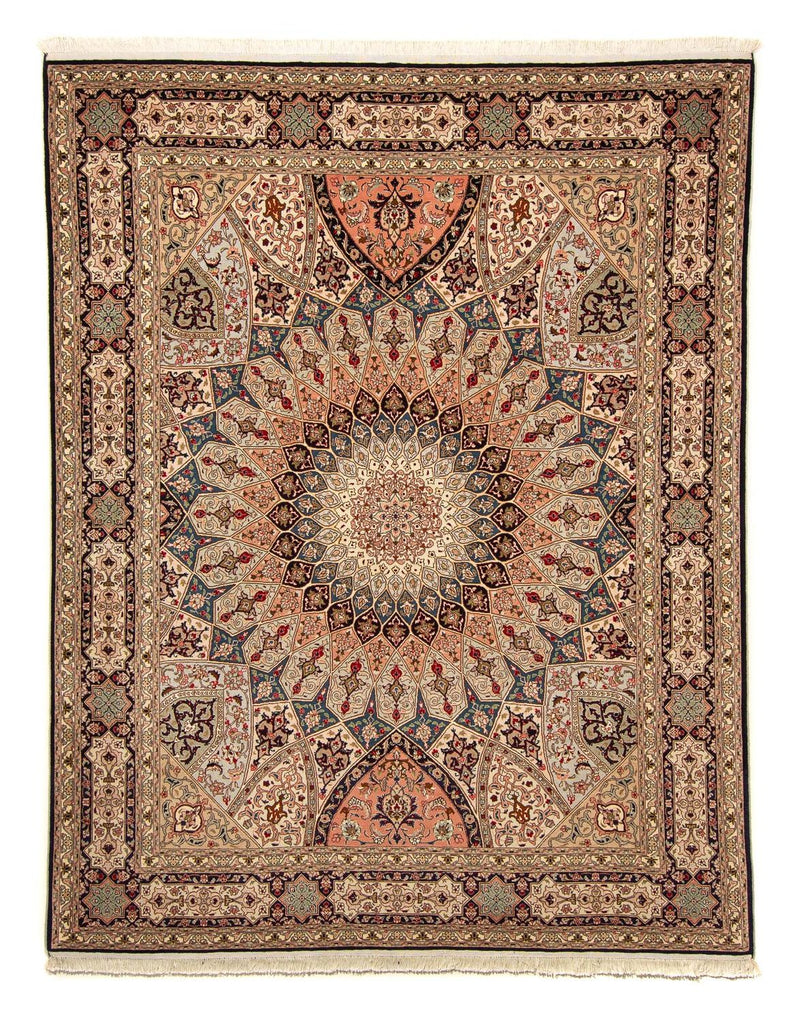 Perzisch tapijt - Tabriz - Royal - 256 x 205 cm - veelkleurig