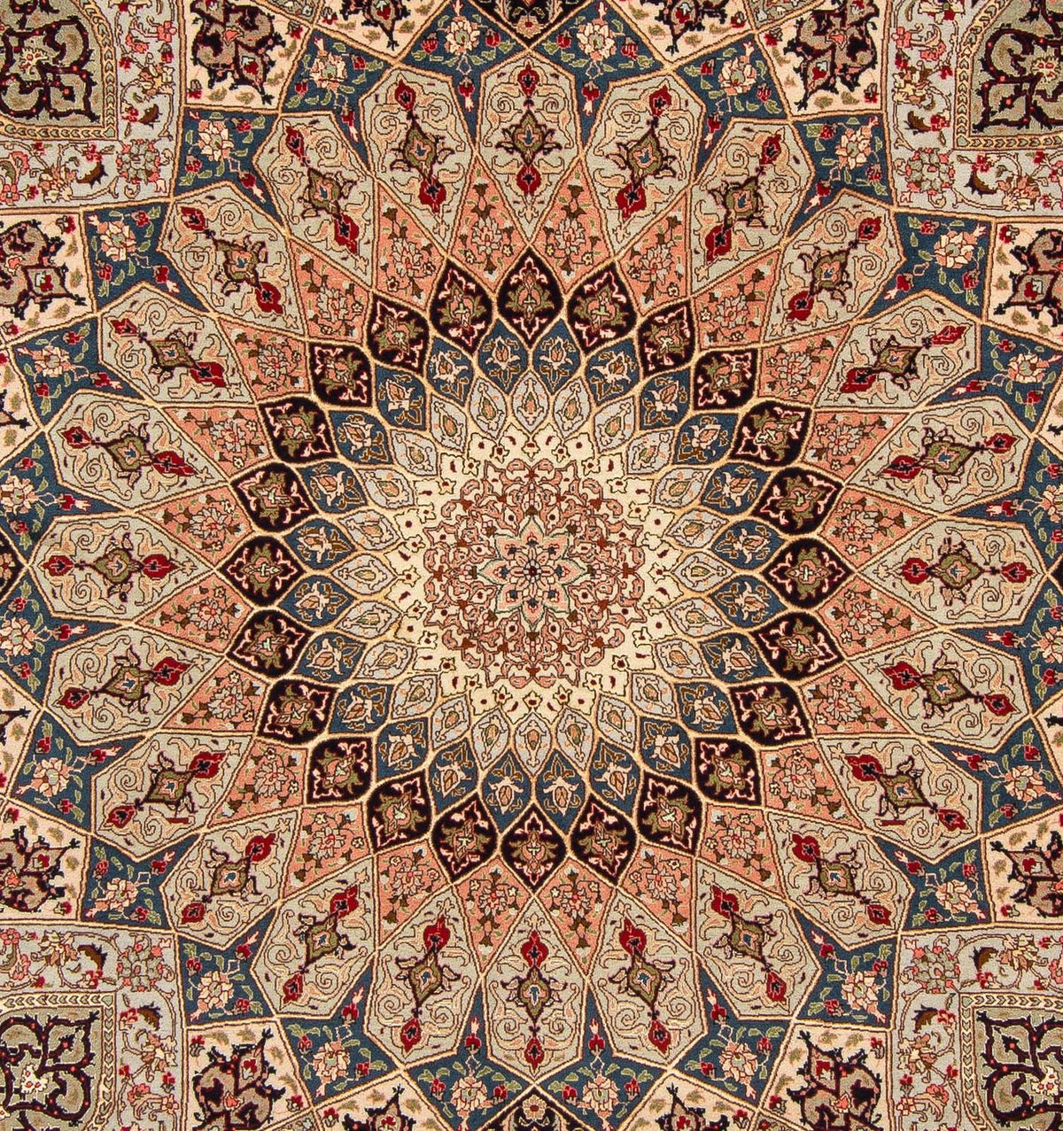 Perzisch tapijt - Tabriz - Royal - 256 x 205 cm - veelkleurig