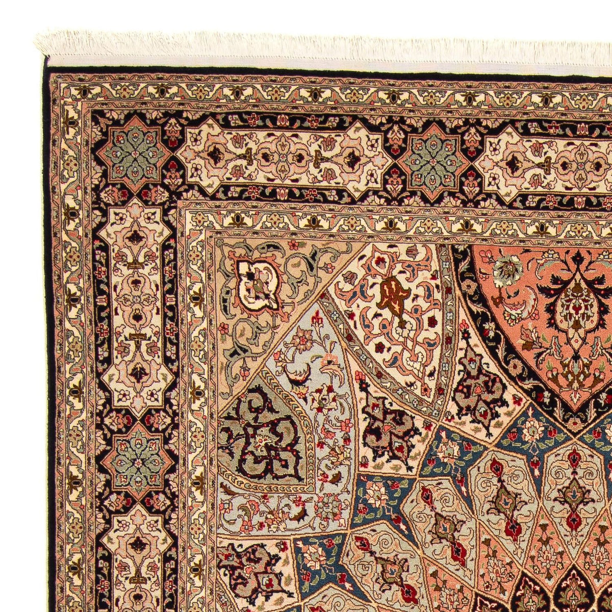 Tabriz - 50 Raj Tapijt 205x256cm - Perzisch tapijt