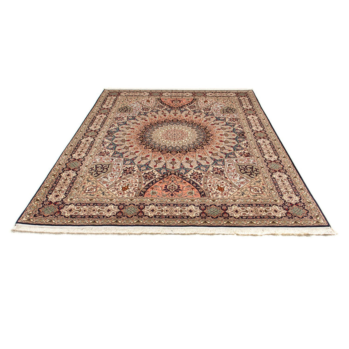 Perzisch tapijt - Tabriz - Royal - 256 x 205 cm - veelkleurig