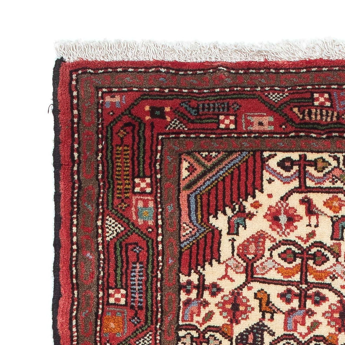 Perzisch Tapijt - Nomadisch - 138 x 78 cm - beige