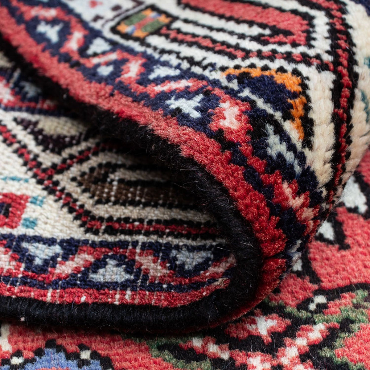 Perzisch Tapijt - Nomadisch - 130 x 82 cm - rood