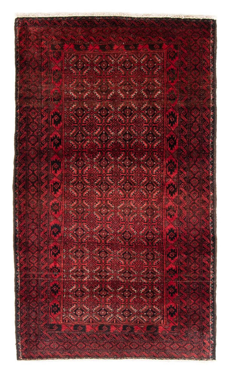Perzisch Tapijt - Nomadisch - 198 x 112 cm - rood