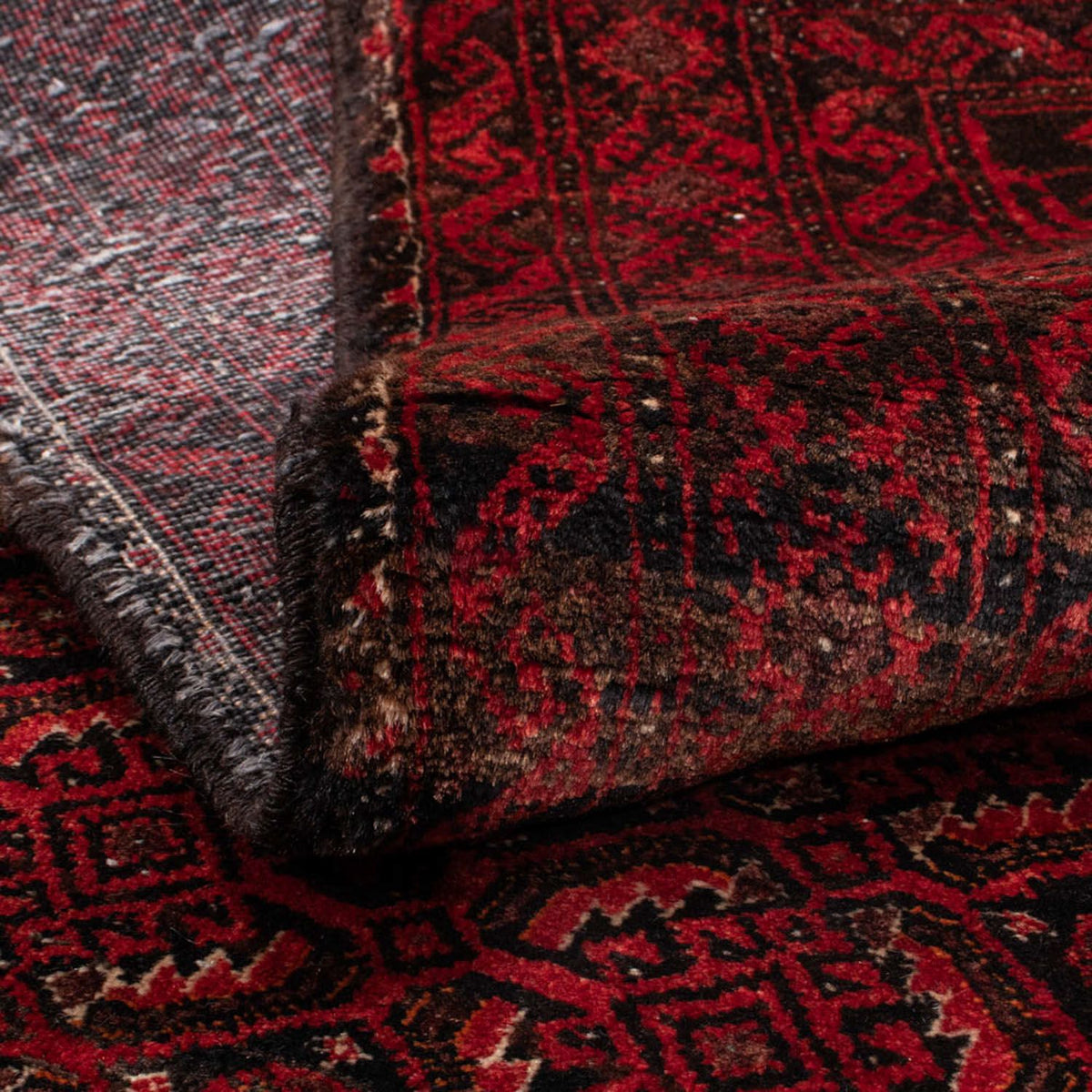 Perzisch Tapijt - Nomadisch - 198 x 112 cm - rood