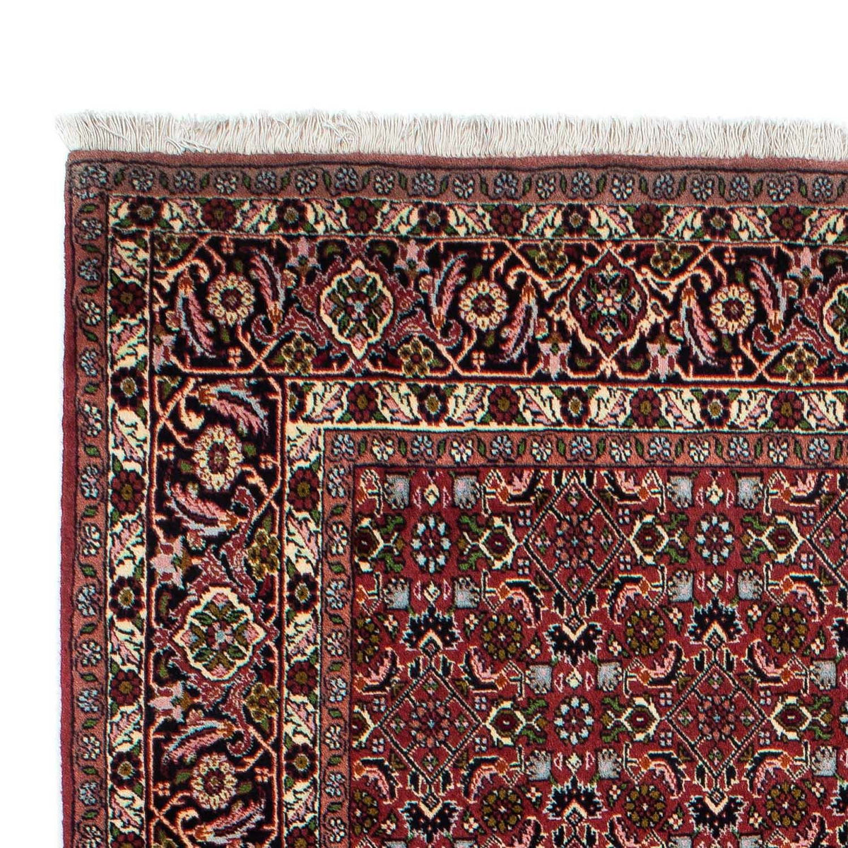 Perzisch tapijt - Bijar - 231 x 138 cm - donkerblauw