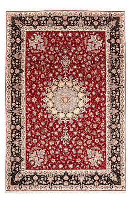 Perzisch tapijt - Tabriz - Royal - 303 x 202 cm - donkerrood