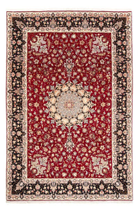 Perzisch tapijt - Tabriz - Royal - 303 x 202 cm - donkerrood