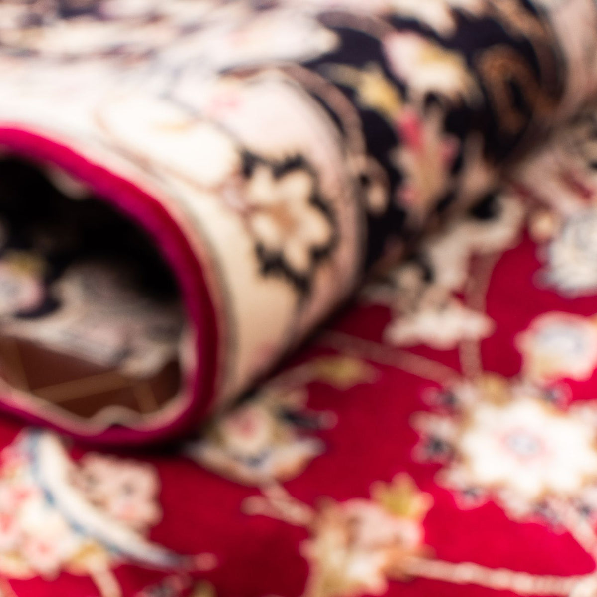 Perzisch tapijt - Tabriz - Royal - 303 x 202 cm - donkerrood