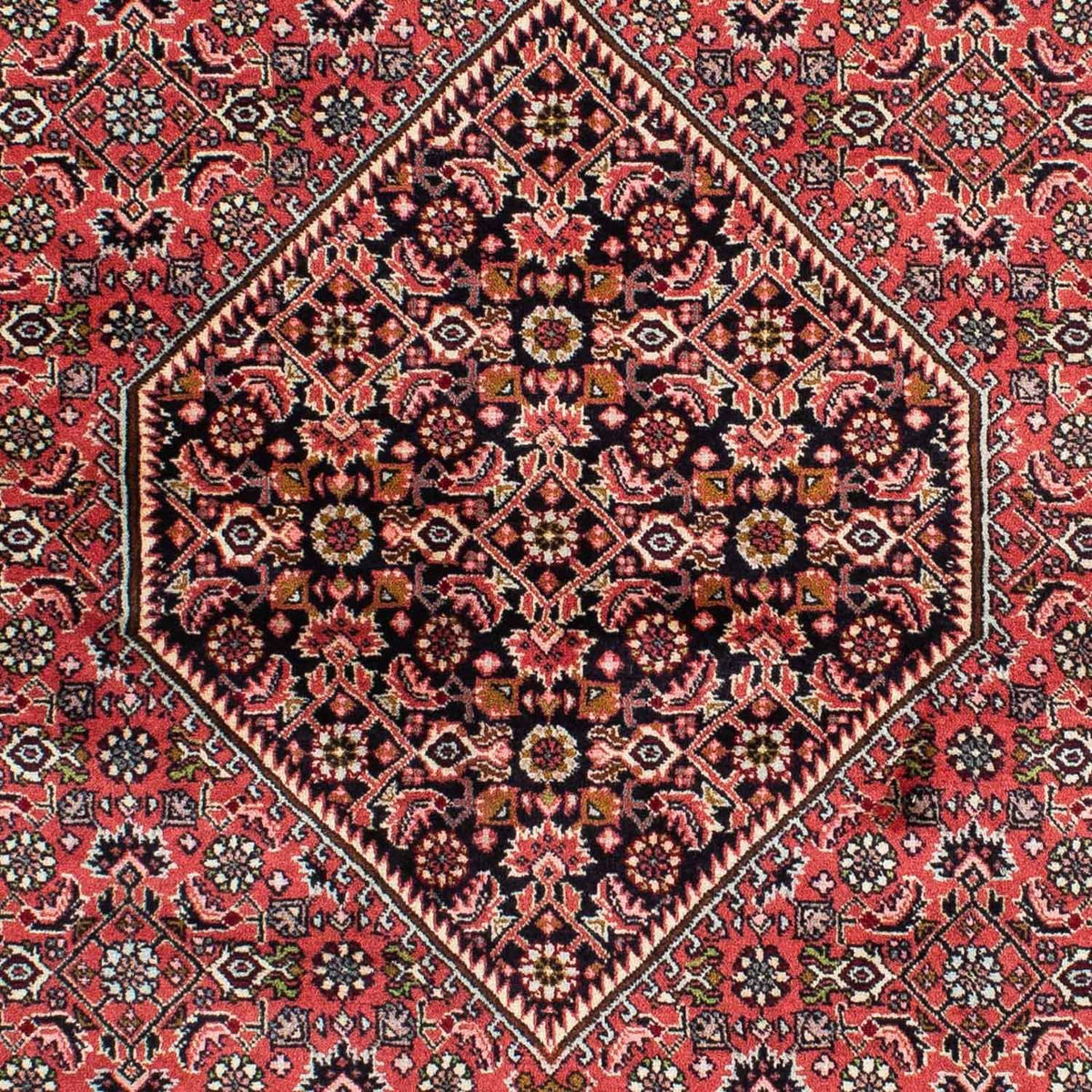 Perzisch tapijt - Bijar - 222 x 142 cm - rood